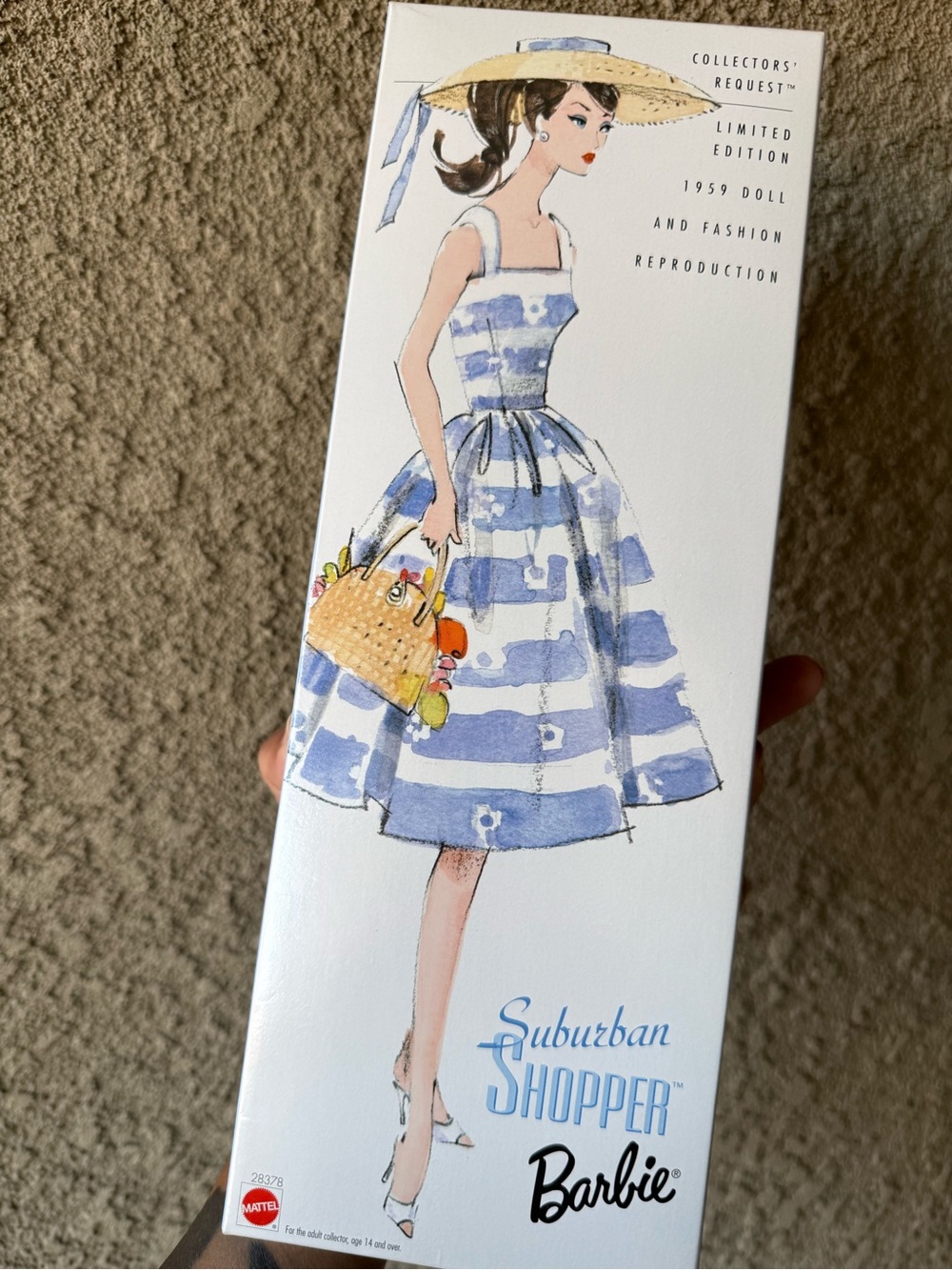 Barbie Collectors Limited Suburban Shopper 1959 Fashion Doll Replica 2001 - Picture 5 of 9